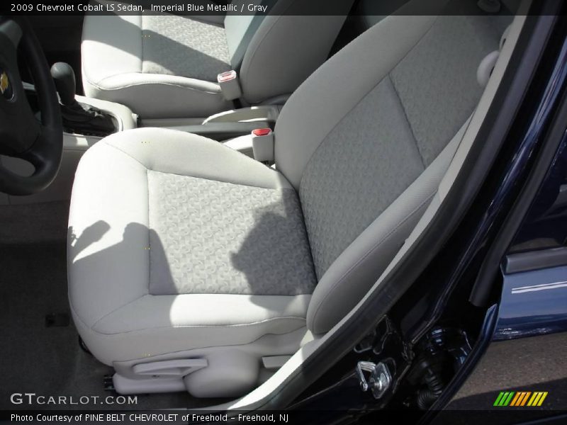 Imperial Blue Metallic / Gray 2009 Chevrolet Cobalt LS Sedan