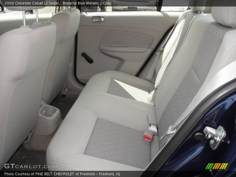 Imperial Blue Metallic / Gray 2009 Chevrolet Cobalt LS Sedan