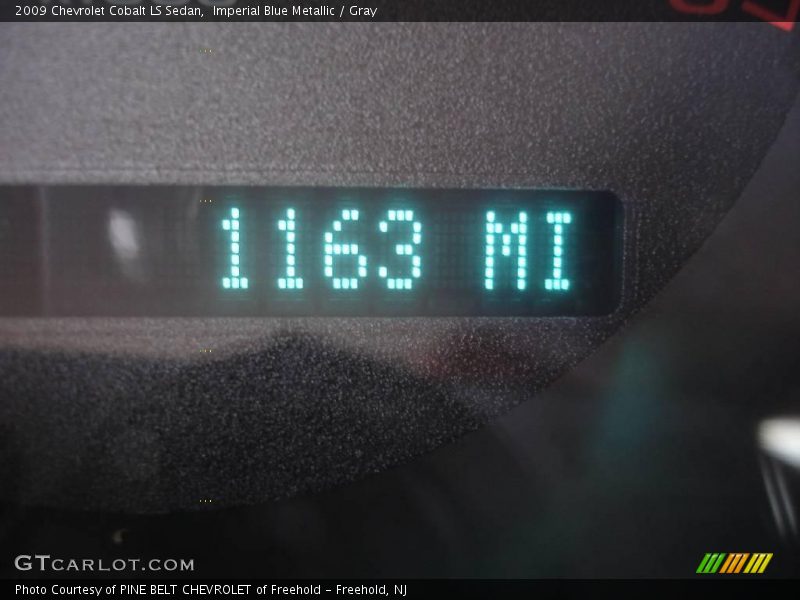 Imperial Blue Metallic / Gray 2009 Chevrolet Cobalt LS Sedan