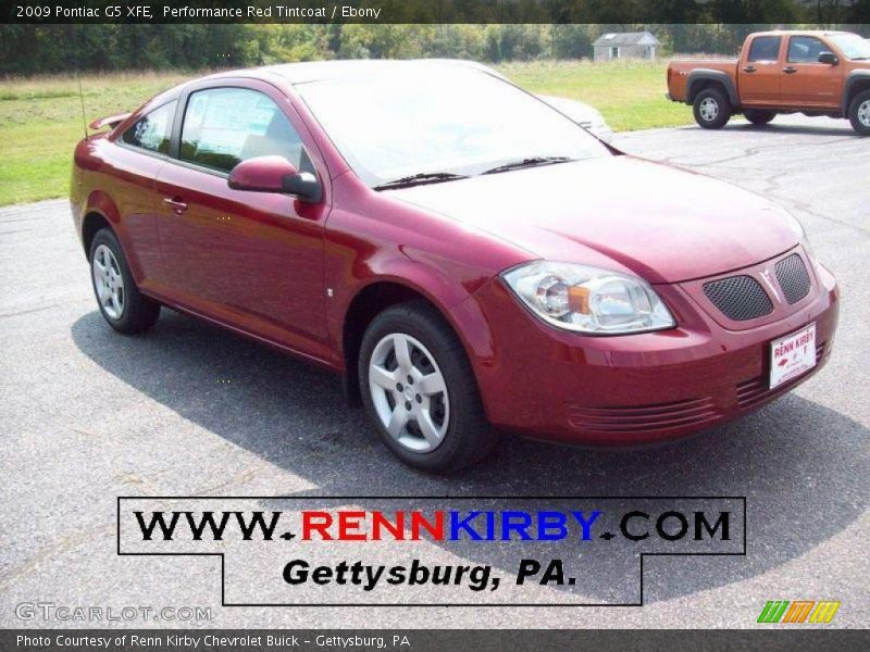 Performance Red Tintcoat / Ebony 2009 Pontiac G5 XFE