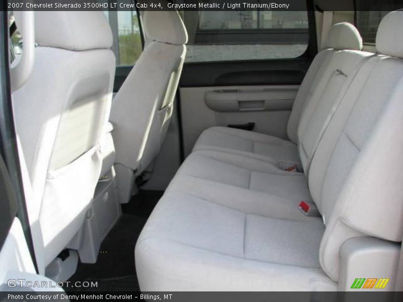 Graystone Metallic / Light Titanium/Ebony 2007 Chevrolet Silverado 3500HD LT Crew Cab 4x4