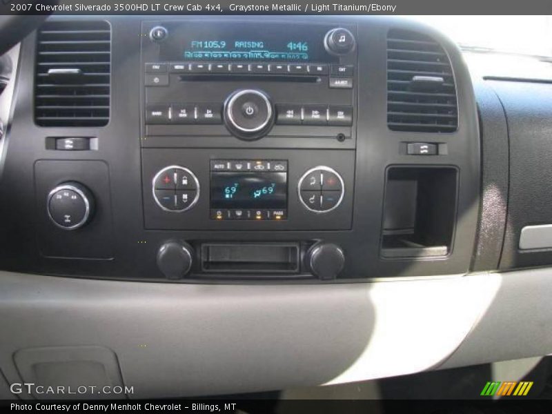 Graystone Metallic / Light Titanium/Ebony 2007 Chevrolet Silverado 3500HD LT Crew Cab 4x4