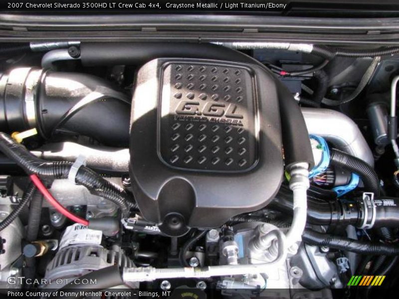 Graystone Metallic / Light Titanium/Ebony 2007 Chevrolet Silverado 3500HD LT Crew Cab 4x4