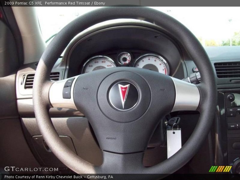 Performance Red Tintcoat / Ebony 2009 Pontiac G5 XFE