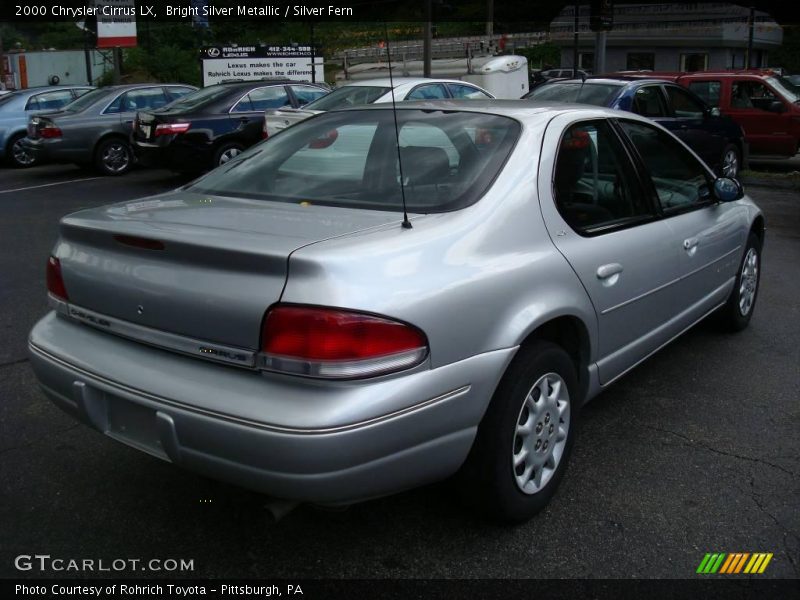 Bright Silver Metallic / Silver Fern 2000 Chrysler Cirrus LX