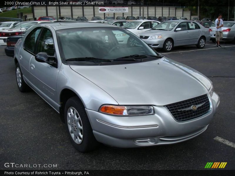Bright Silver Metallic / Silver Fern 2000 Chrysler Cirrus LX