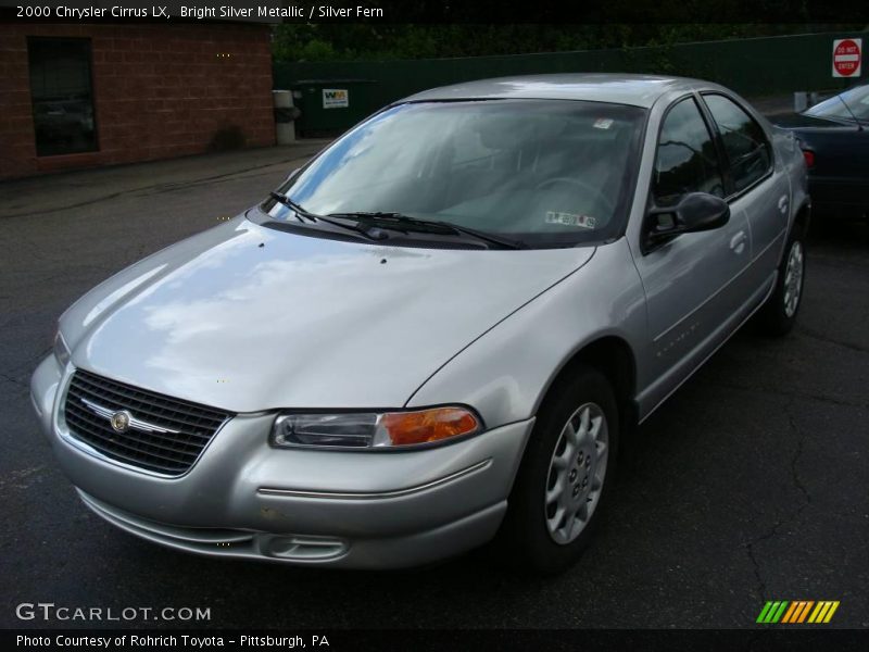 Bright Silver Metallic / Silver Fern 2000 Chrysler Cirrus LX