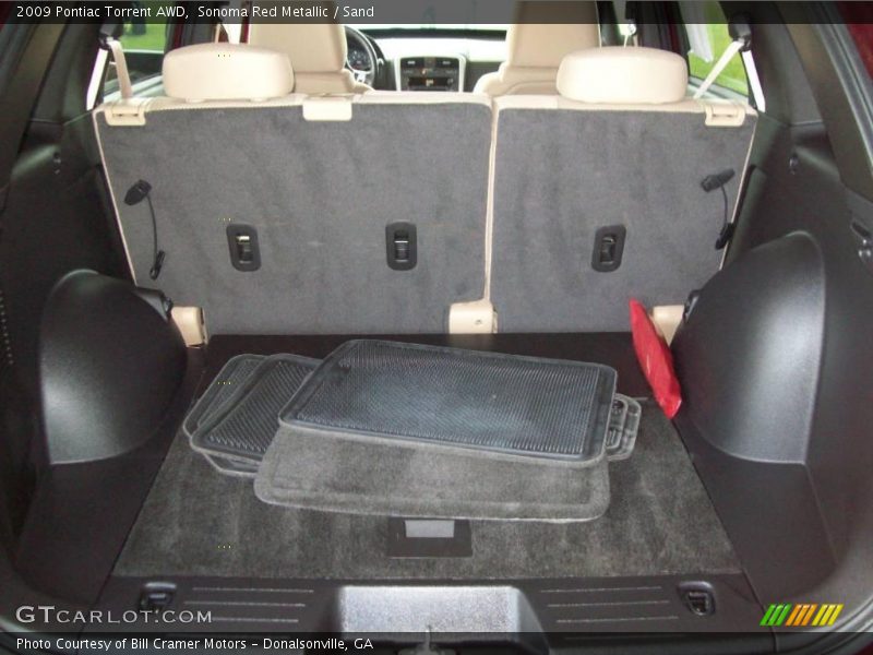 Sonoma Red Metallic / Sand 2009 Pontiac Torrent AWD