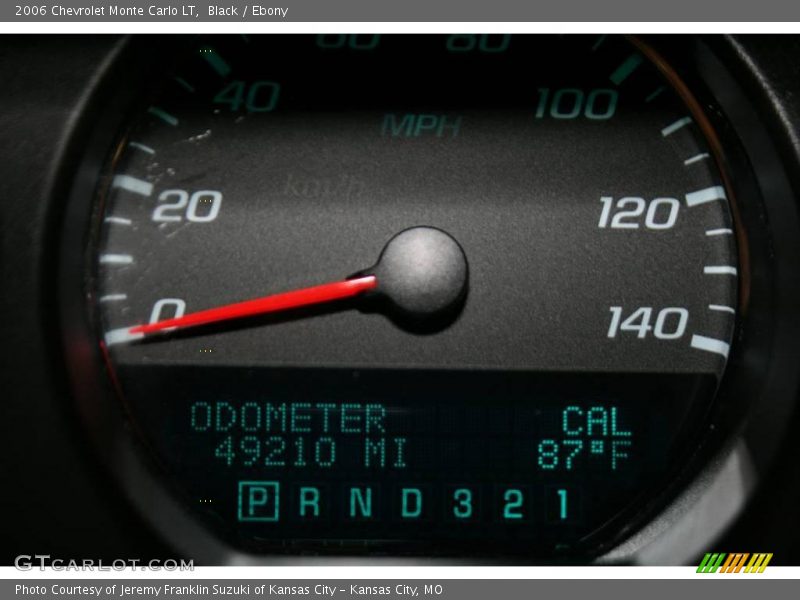 Black / Ebony 2006 Chevrolet Monte Carlo LT