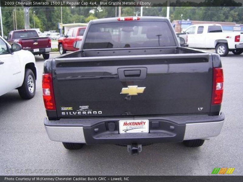 Blue Granite Metallic / Ebony 2009 Chevrolet Silverado 1500 LT Regular Cab 4x4