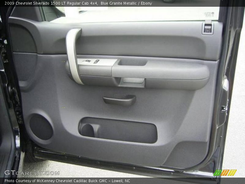 Blue Granite Metallic / Ebony 2009 Chevrolet Silverado 1500 LT Regular Cab 4x4