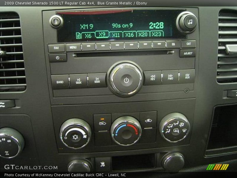 Blue Granite Metallic / Ebony 2009 Chevrolet Silverado 1500 LT Regular Cab 4x4