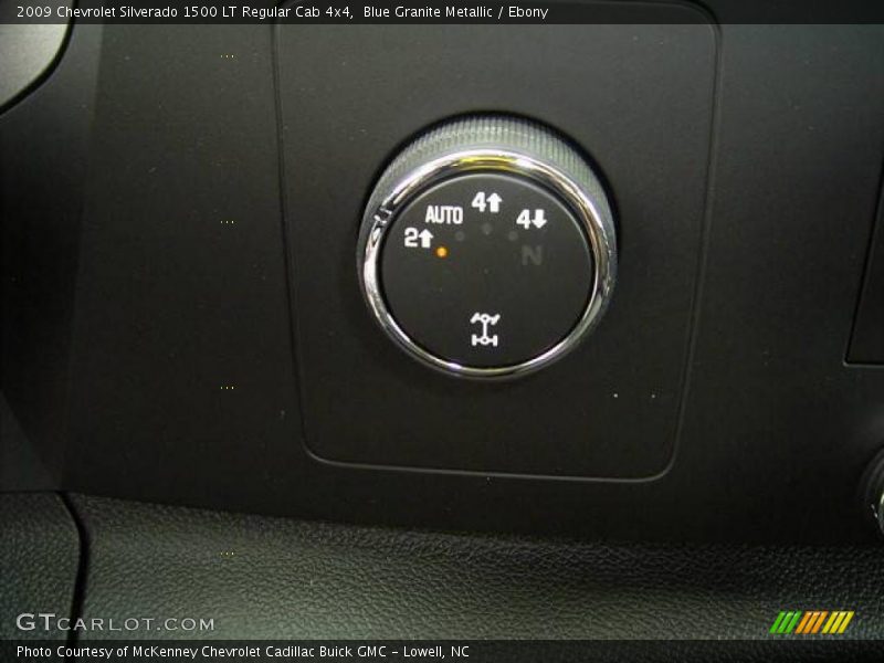 Blue Granite Metallic / Ebony 2009 Chevrolet Silverado 1500 LT Regular Cab 4x4