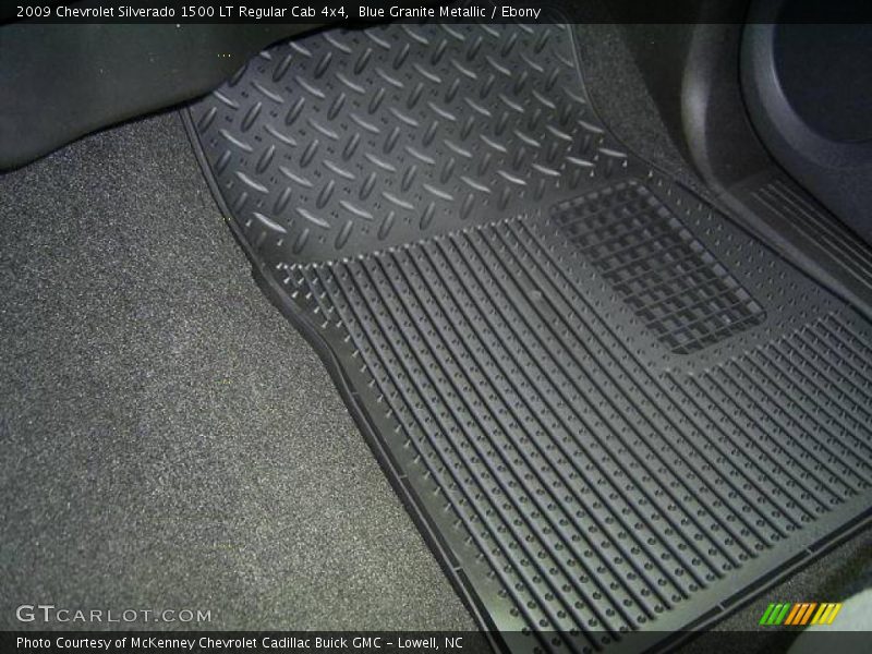 Blue Granite Metallic / Ebony 2009 Chevrolet Silverado 1500 LT Regular Cab 4x4