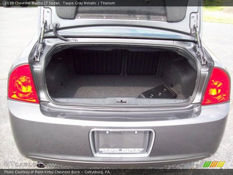 Taupe Gray Metallic / Titanium 2010 Chevrolet Malibu LT Sedan