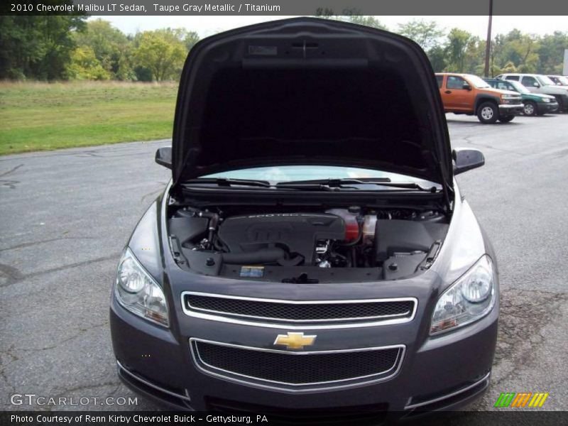 Taupe Gray Metallic / Titanium 2010 Chevrolet Malibu LT Sedan