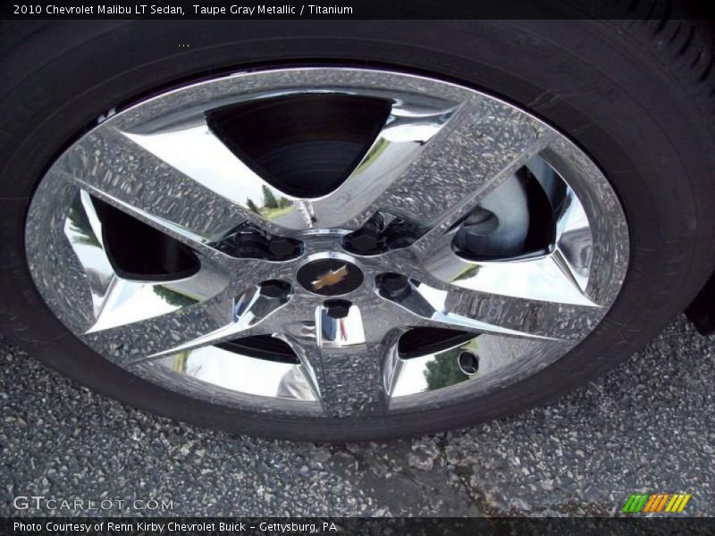 Taupe Gray Metallic / Titanium 2010 Chevrolet Malibu LT Sedan
