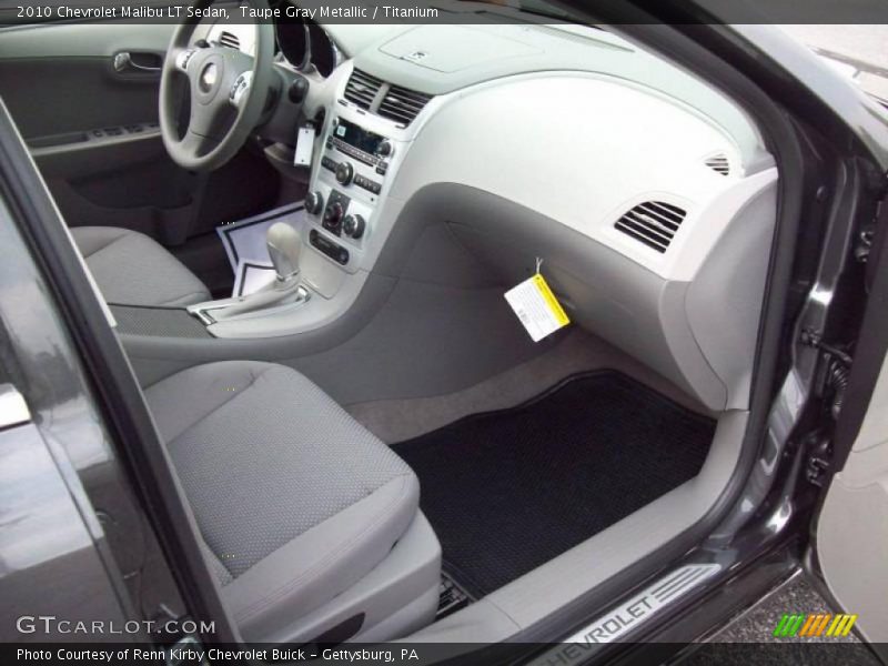 Taupe Gray Metallic / Titanium 2010 Chevrolet Malibu LT Sedan