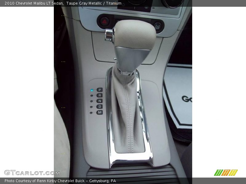 Taupe Gray Metallic / Titanium 2010 Chevrolet Malibu LT Sedan