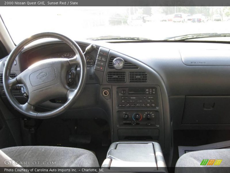 Sunset Red / Slate 2000 Nissan Quest GXE