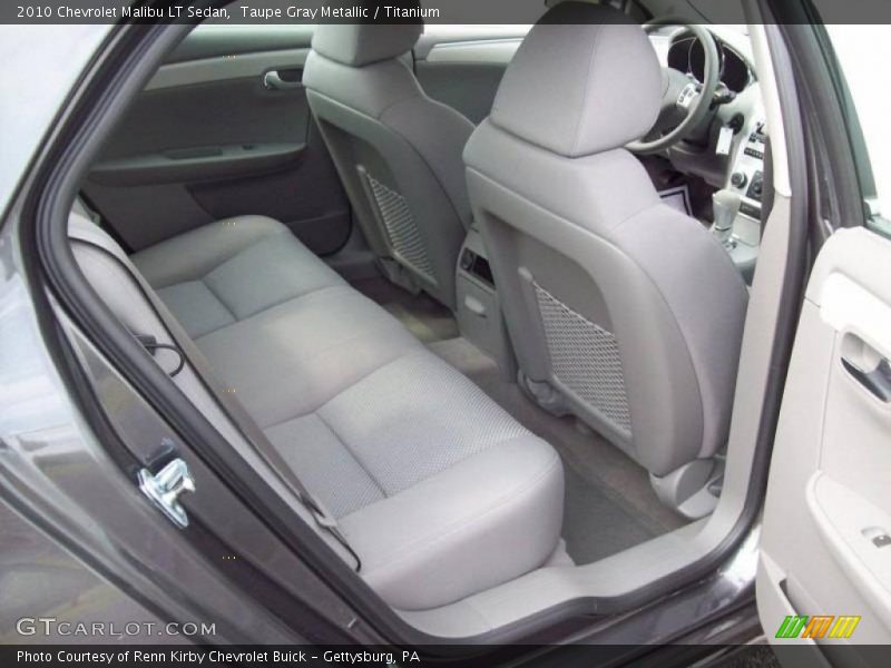 Taupe Gray Metallic / Titanium 2010 Chevrolet Malibu LT Sedan