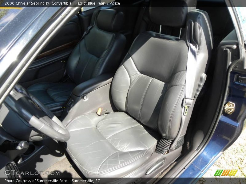 Patriot Blue Pearl / Agate 2000 Chrysler Sebring JXi Convertible