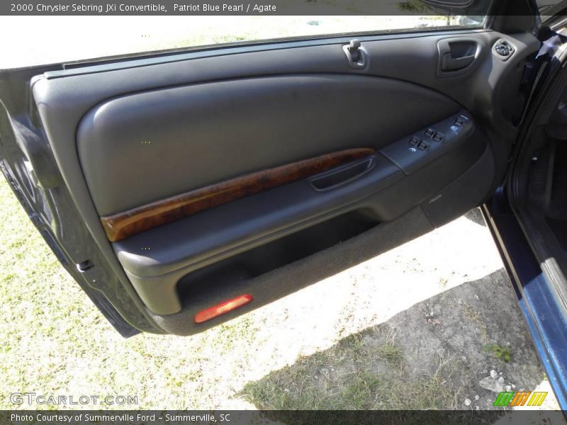 Patriot Blue Pearl / Agate 2000 Chrysler Sebring JXi Convertible