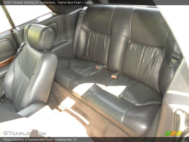 Patriot Blue Pearl / Agate 2000 Chrysler Sebring JXi Convertible