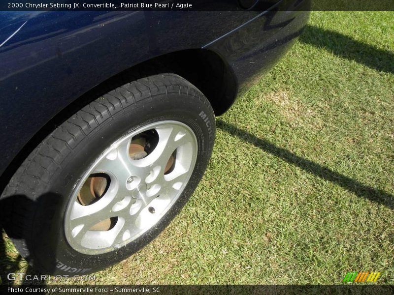 Patriot Blue Pearl / Agate 2000 Chrysler Sebring JXi Convertible