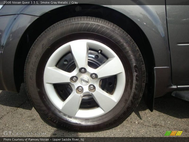 Smoke Gray Metallic / Gray 2008 Nissan Quest 3.5 S