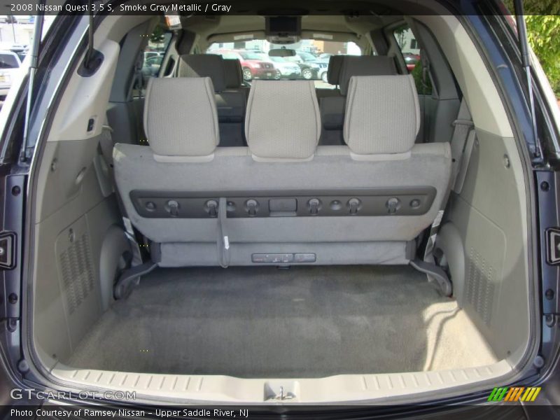 Smoke Gray Metallic / Gray 2008 Nissan Quest 3.5 S