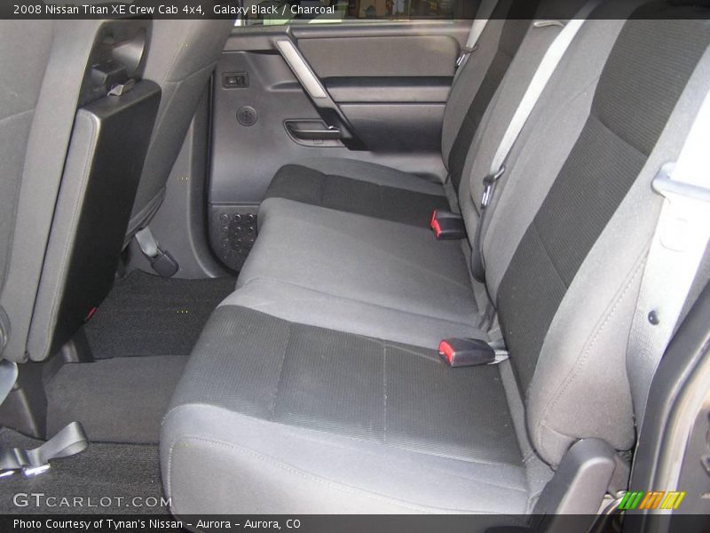 Galaxy Black / Charcoal 2008 Nissan Titan XE Crew Cab 4x4