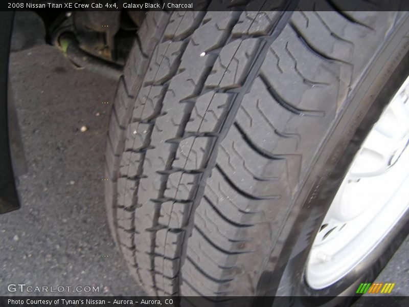 Galaxy Black / Charcoal 2008 Nissan Titan XE Crew Cab 4x4
