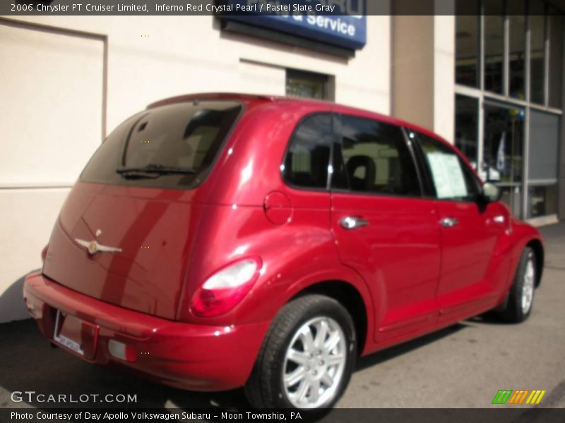 Inferno Red Crystal Pearl / Pastel Slate Gray 2006 Chrysler PT Cruiser Limited
