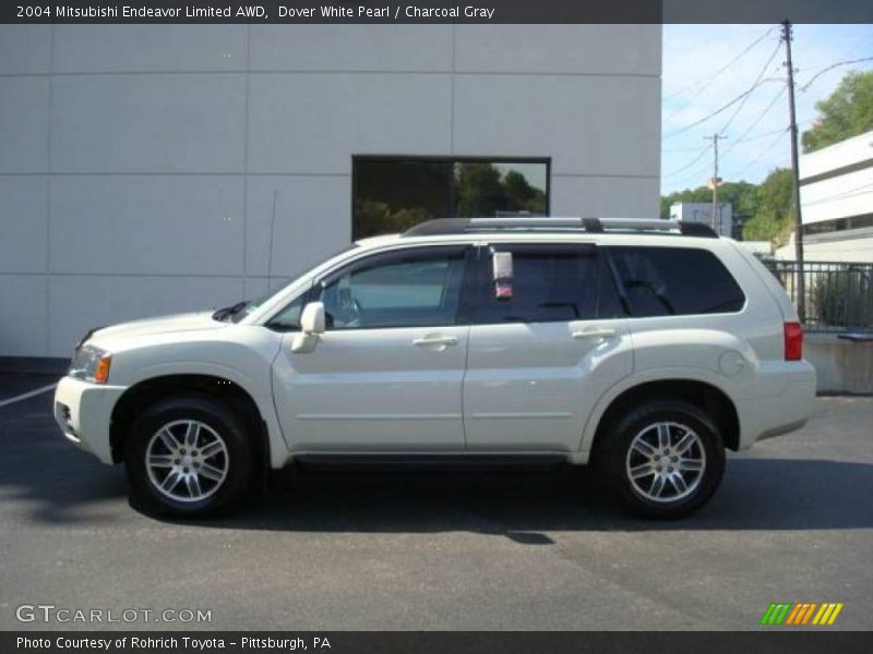 Dover White Pearl / Charcoal Gray 2004 Mitsubishi Endeavor Limited AWD