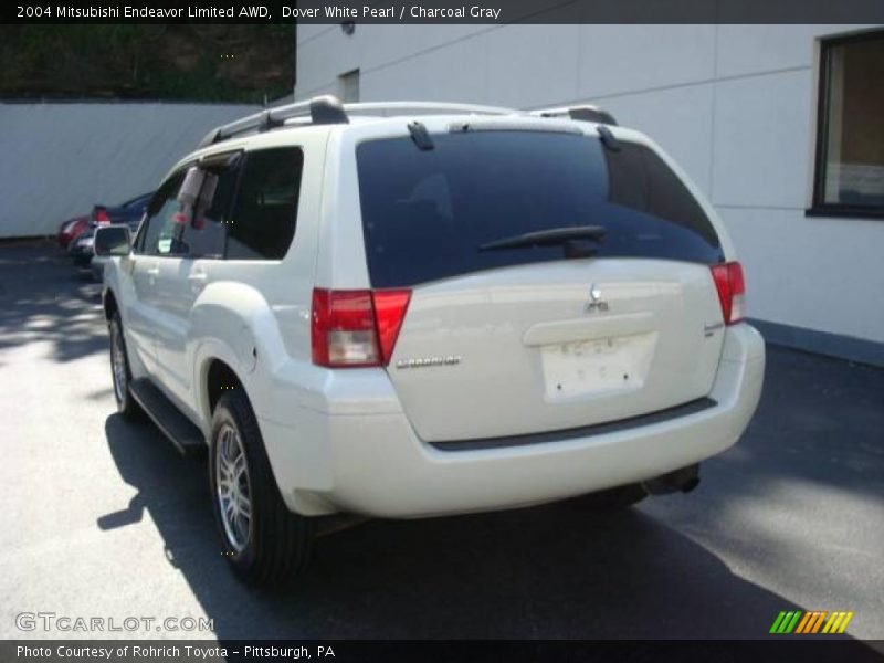 Dover White Pearl / Charcoal Gray 2004 Mitsubishi Endeavor Limited AWD