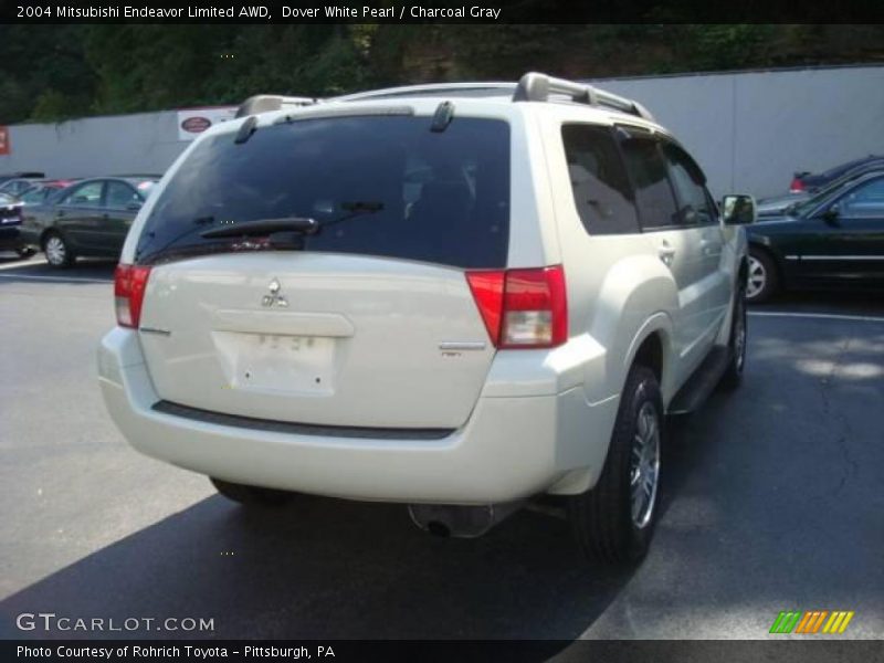 Dover White Pearl / Charcoal Gray 2004 Mitsubishi Endeavor Limited AWD