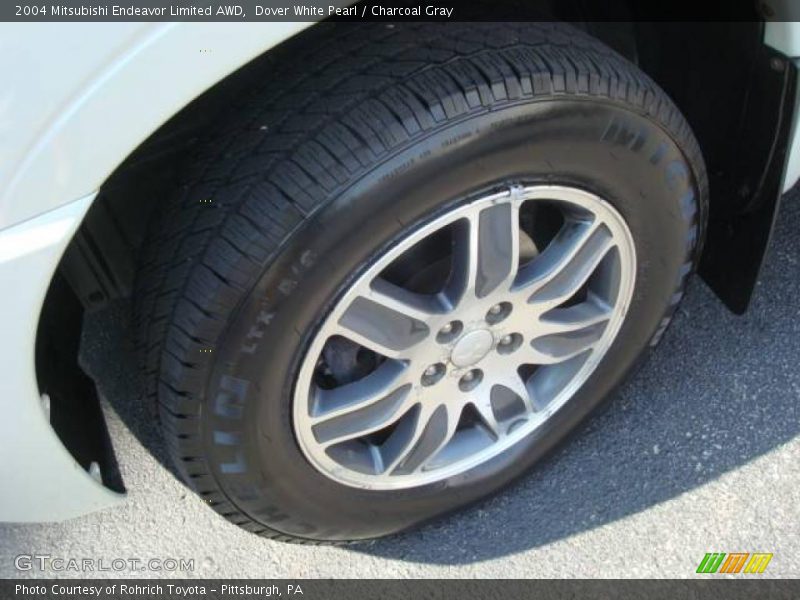 Dover White Pearl / Charcoal Gray 2004 Mitsubishi Endeavor Limited AWD