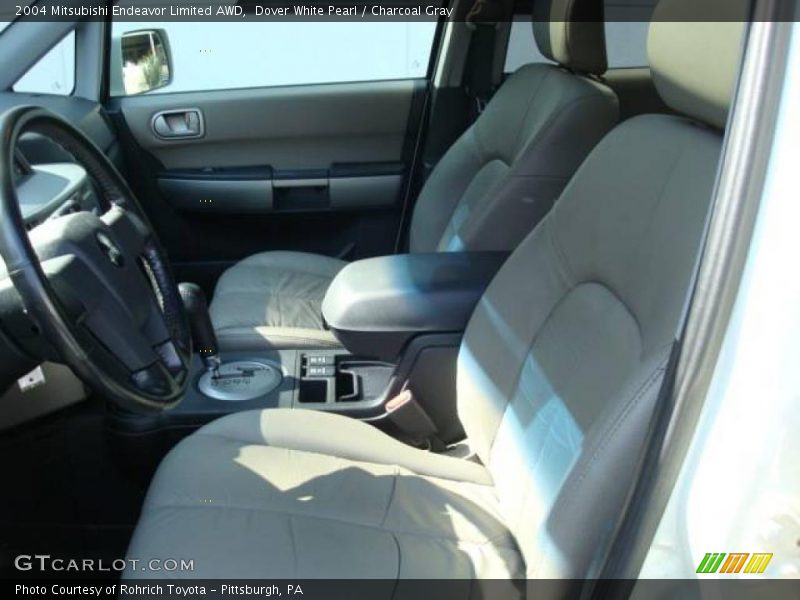 Dover White Pearl / Charcoal Gray 2004 Mitsubishi Endeavor Limited AWD
