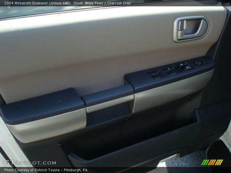 Dover White Pearl / Charcoal Gray 2004 Mitsubishi Endeavor Limited AWD
