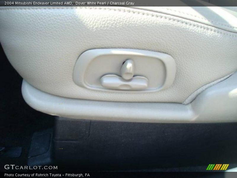 Dover White Pearl / Charcoal Gray 2004 Mitsubishi Endeavor Limited AWD