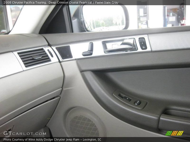 Deep Crimson Crystal Pearlcoat / Pastel Slate Gray 2008 Chrysler Pacifica Touring