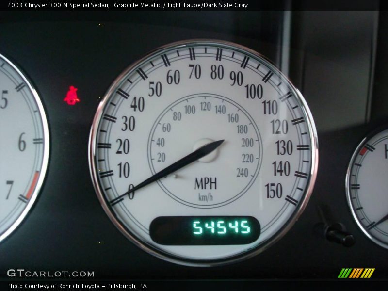 Graphite Metallic / Light Taupe/Dark Slate Gray 2003 Chrysler 300 M Special Sedan