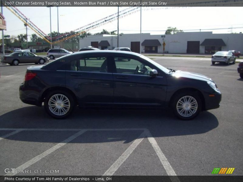 Modern Blue Pearl / Dark Slate Gray/Light Slate Gray 2007 Chrysler Sebring Touring Sedan
