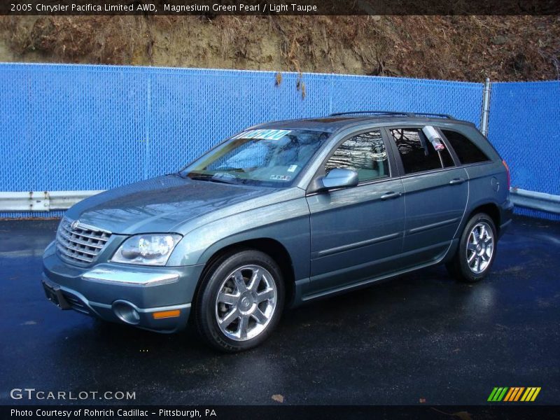 Magnesium Green Pearl / Light Taupe 2005 Chrysler Pacifica Limited AWD