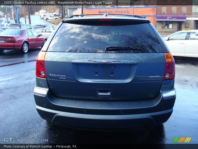 Magnesium Green Pearl / Light Taupe 2005 Chrysler Pacifica Limited AWD