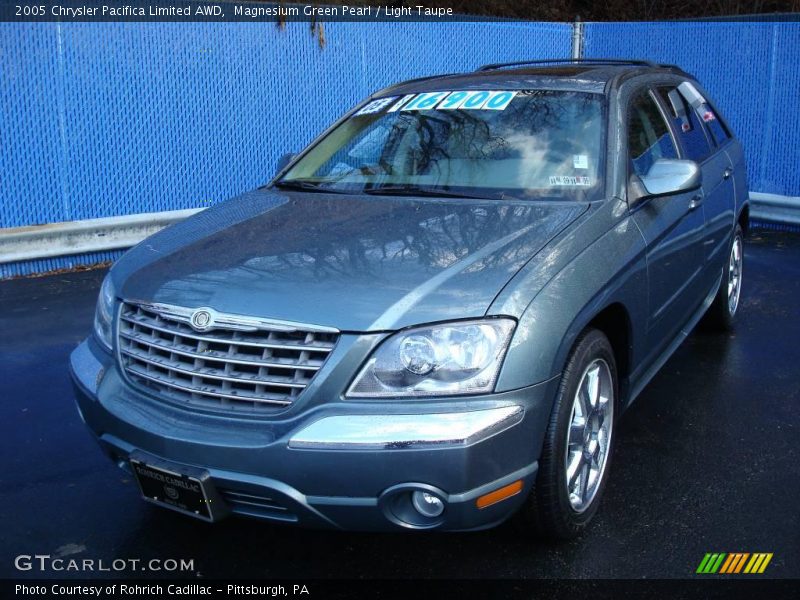 Magnesium Green Pearl / Light Taupe 2005 Chrysler Pacifica Limited AWD