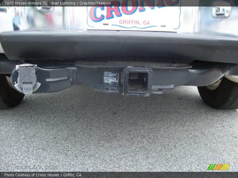 Silver Lightning / Graphite/Titanium 2007 Nissan Armada SE