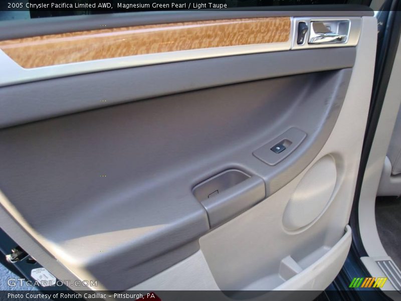 Magnesium Green Pearl / Light Taupe 2005 Chrysler Pacifica Limited AWD