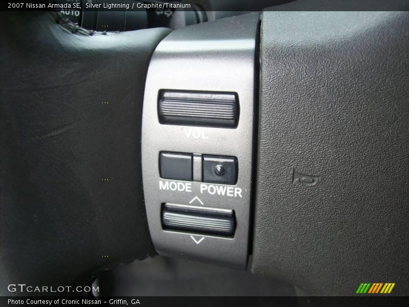 Silver Lightning / Graphite/Titanium 2007 Nissan Armada SE